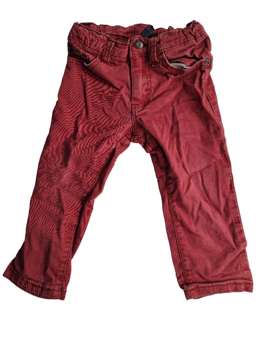 Children's Rare Unisex Red 2T Wrangler Denim Jeans